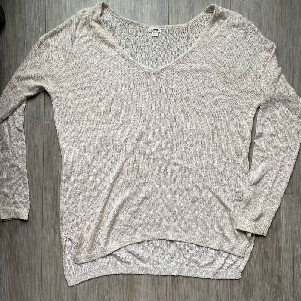 Comfy Light Beige Sweater